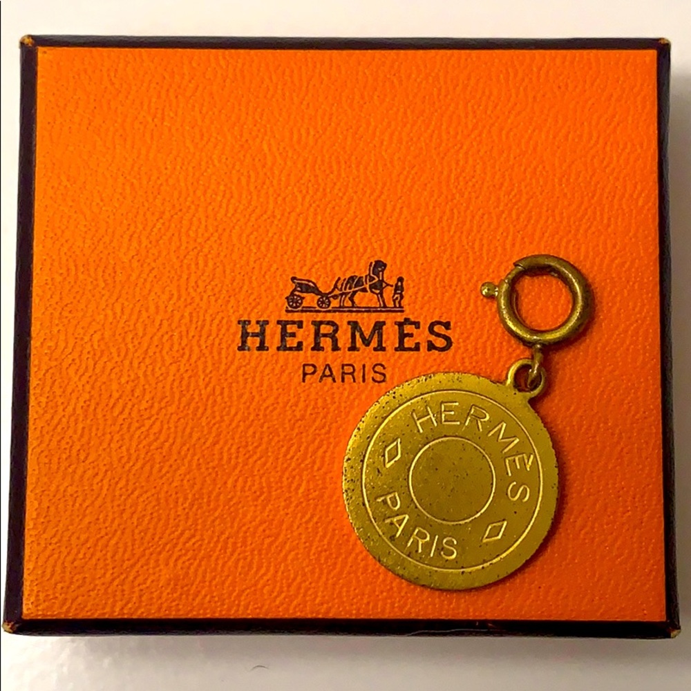 *SALE*Hermès Clou de Sel pendant & custom chain from the Bijouterie Fantaisie